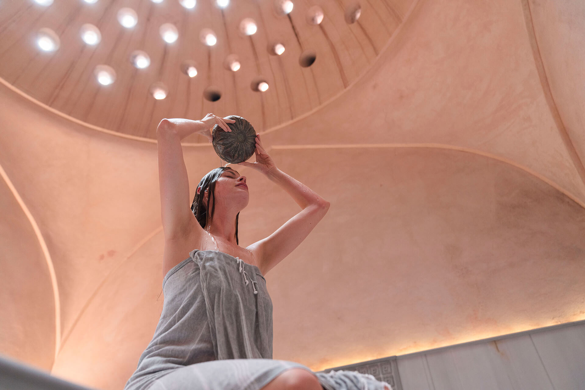 Hamam ve spa atmosferi